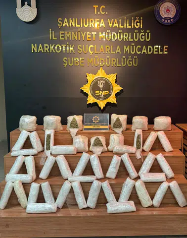 Şanlıurfa polisinden uyuşturucu operasyonu 3 tutuklama