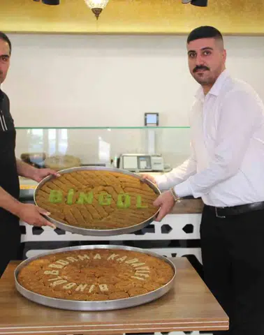 Burma kadayıfın memleketi tescille resmen Bingöl oldu