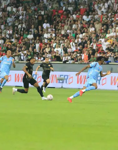 Amed SF ile Trabzonspor arasındaki maçta ilk 20 dakika bordo-mavili üstünlüğüyle geçildi
