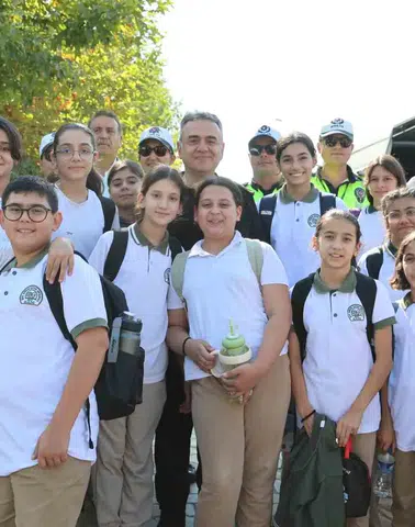 Elazığ Emniyet Müdürü Aydın Karan okul servislerini bizzat denetledi