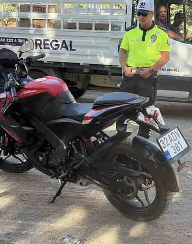 Elazığ'da abart egzozlu motosiklet sürücüsüne ağır ceza