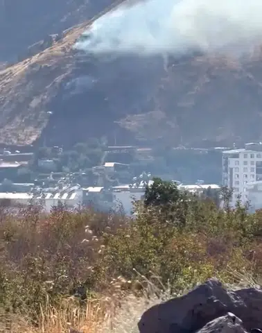 Siirt Baykan'da orman yangını korku dolu anlar yaşattı