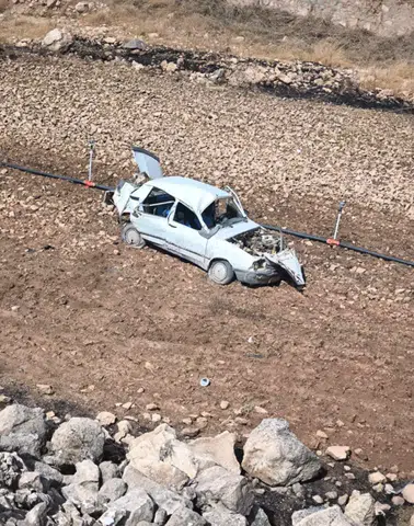 Harran yolunda feci kaza bir bebek hayatını kaybetti