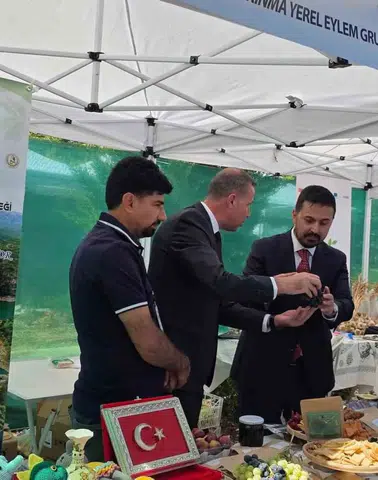Dicle ilçesinin yöresel lezzetleri Ankara'daki YEGFEST 2026 fuarında tanıtıldı