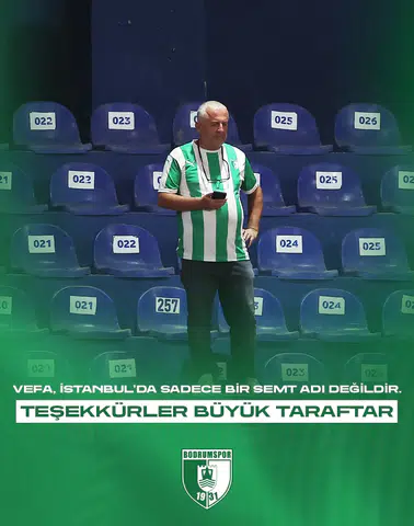 Bodrum FK taraftarına 3 bin kilometrelik yolculuk sonrası ömürlük hediye