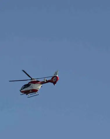 Bahçesaray'da kalp rahatsızlığı yaşayan hasta helikopterle Van'a taşındı