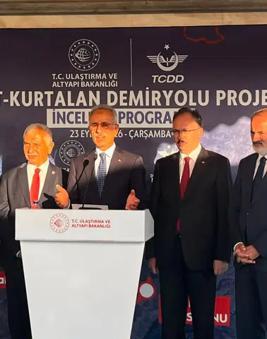 Siirt Kurtalan demiryolu projesinde çalışmalar hızla ilerliyor