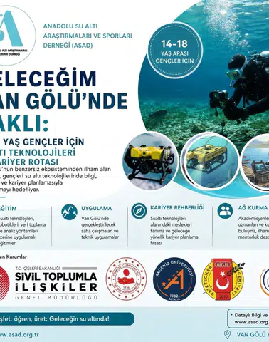 Gençler Van Gölü’nün derinliklerini MicroROV’larla keşfedecek