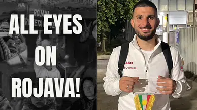Kürt futbolcu Deniz Undav’dan Rojava paylaşımı