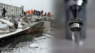 Malatya’da deprem sonrası içme suyunda bulanıklık uyarısı
