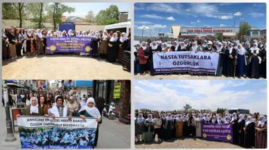 Barış Anneleri’nden güçlü mesaj: “Savaş değil barış”