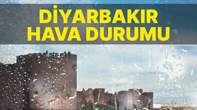 Diyarbakır’da bugün hava nasıl olacak? Yağış uyarısı dikkat çekti
