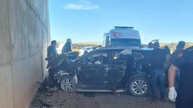 Diyarbakır’da trafik kazası: Aynı araçta 5 kişi yaralandı