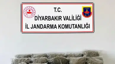 Diyarbakır jandarmasından geniş çaplı uyuşturucu operasyonu