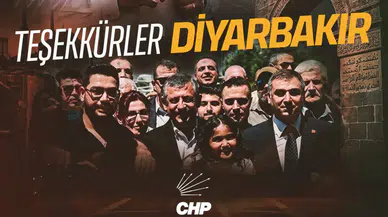 CHP Diyarbakır İl Başkanı'ndan Özgür Özel ziyaretinin ardından teşekkür mesajı