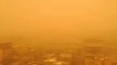 Diyarbakır’da sıcaklık düşüyor, toz alarmı sürüyor