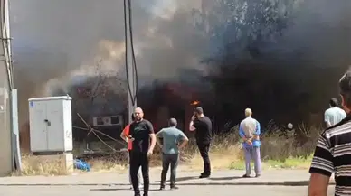Diyarbakır'da marangoz atölyesinde yangın: 2 kişi yaralandı