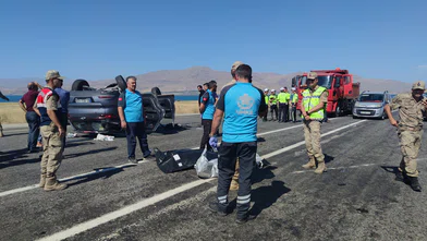 Van-Erciş kara yolunda kaza: 2 ölü, 4 yaralı