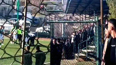 Malatya’da amatör maçta şok olay: Hakeme scooter atıldı
