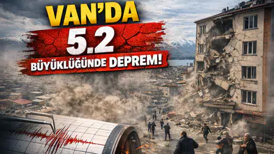 Van’da 5.2 büyüklüğünde deprem! Çevre illerde de hissedildi