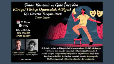 Londra’da dikkat çeken atölye! Türkçe-Kürtçe oyunculuk eğitimi başlıyor