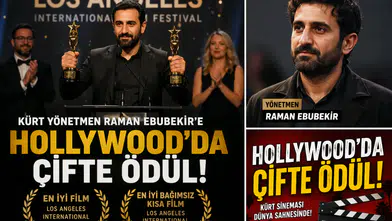 Kürt yönetmen Raman Ebubekir Hollywood’da zirvede! İki büyük ödül