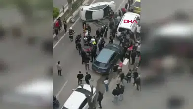 Siirt’te feci kaza: Otomobil takla attı, 3 kişi yaralandı