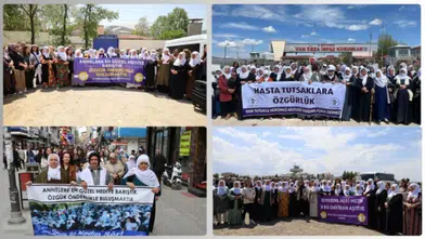 Barış Anneleri’nden güçlü mesaj: “Savaş değil barış”