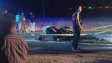 Diyarbakır Dicle yolunda motosiklet kazası bir can aldı