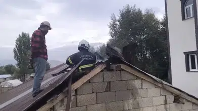 Yüksekova'da tandır evinde çıkan yangın paniğe neden oldu