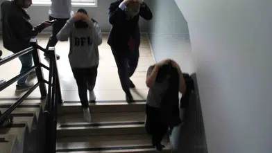 Bingöl genelinde 364 okulda eş zamanlı deprem tatbikatı düzenlendi