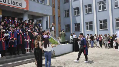 Bulanık Anadolu Lisesi mezunlarını uğurladı