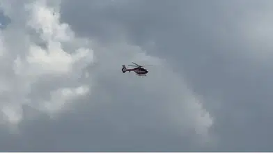 Hakkari’de 83 yaşındaki hasta hava ambulansıyla hastaneye ulaştırıldı