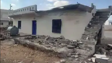 Şanlıurfa Hilvan'da deprem bir evi kullanılamaz hale getirdi