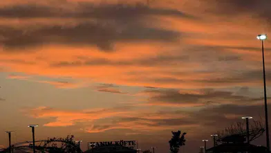 Van semalarında gün batımı görsel şölen sundu
