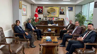 Van Organize Sanayi Bölgesi iş dünyasının önemli isimlerini ağırladı