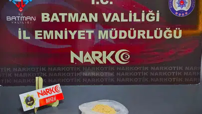 Batman emniyetinden uyuşturucu tacirlerine yönelik iki ayrı operasyon