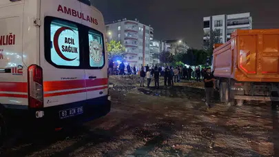 Şanlıurfa'da polisle çatışan firarinin son anları kameraya yansıdı