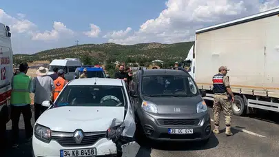 Bingöl-Muş karayolunda kaza 2 yaralı