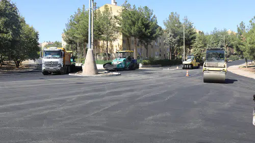 Diyarbakır’da dev asfalt hamlesi! 110 bin ton asfalt serilecek