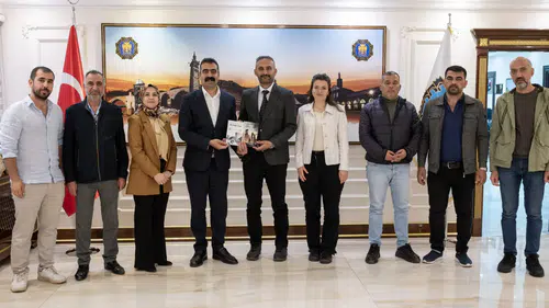 Diyarbakır’da dikkat çeken ziyaret: Federasyon Başkanı Doğan Hatun ile görüştü