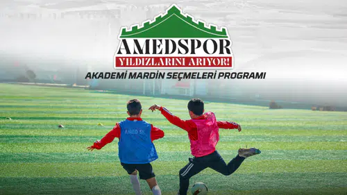 Amedspor Akademi Mardin seçmeleri programı açıklandı