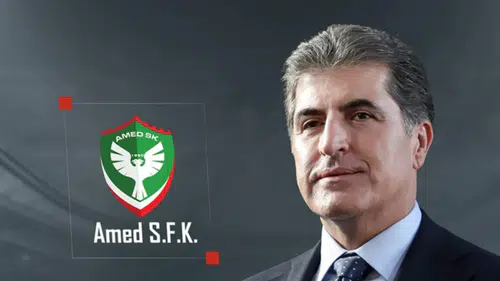 Neçirvan Barzani’den Amedspor’a tebrik: “Varolun, çok yaşayın”