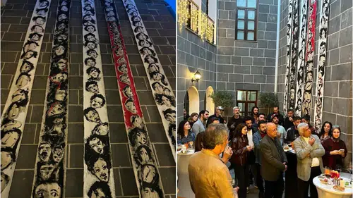 “Bîra Rû” sergisi Diyarbakır’da sanatseverlerle buluştu