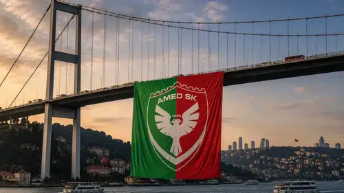 Amedspor Bayrağı İstanbul Boğazı'nda dalgalanacak