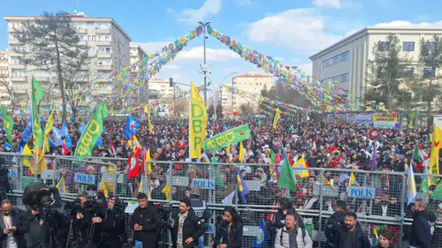 Diyarbakır’da Özgürlük Mitingi için çalışmalar sürüyor