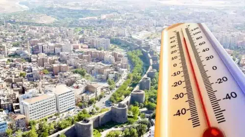 Diyarbakır’da termometreler alarm verdi: Bismil’de sıcaklık 41 dereceyi bulacak