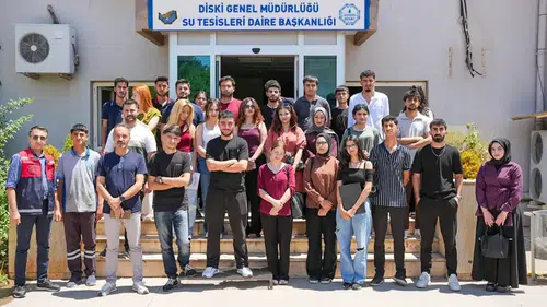 Stajyerlere hayati ders: DİSKİ'de önce güvenlik, sonra saha deneyimi