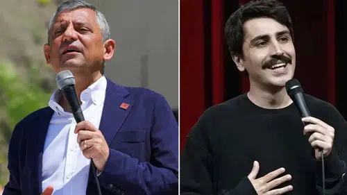 Özgür Özel, tutuklu komedyen Deniz Göktaş'ı cezaevinde ziyaret etti