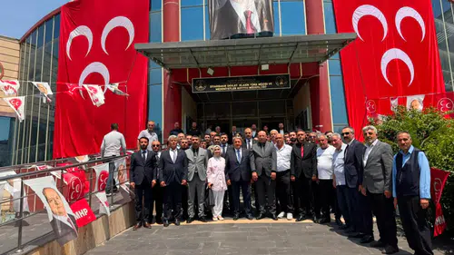 MHP Sur İlçe Başkanlığı'nda görev değişimi: Fırat Özer seçildi